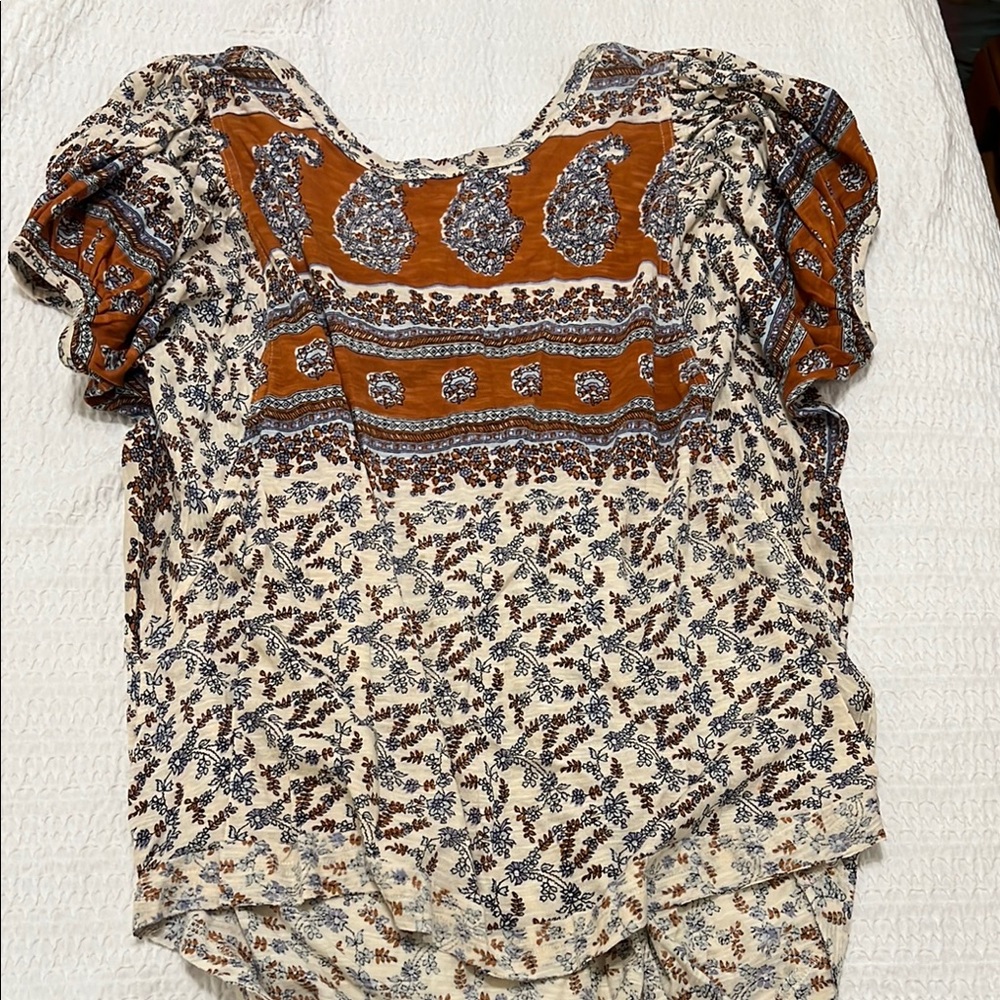 Bohemian Print Women's Top